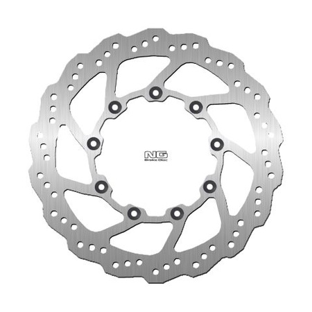 NG TARCZA HAMULCOWA PRZÓD KAWASAKI KLE 500 '91-'03 (300X130X5MM) (9X10,5MM) WAVE