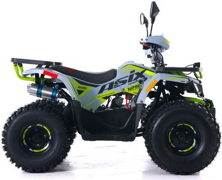 Quad ASIX HUNTER 125cc wsteczny 8 cali półautomat 7,5km