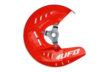 UFO OSŁONA TARCZY HAMULCOWEJ PRZEDNIEJ HONDA CRF 250 R '13-'21, CRF 450 R '13-'20 KOLOR CZERWONY