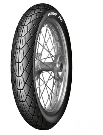 DUNLOP OPONA 110/90-18 F20 61V TL PRZÓD WLT (BIAŁY NAPIS) DOT 29/2024
