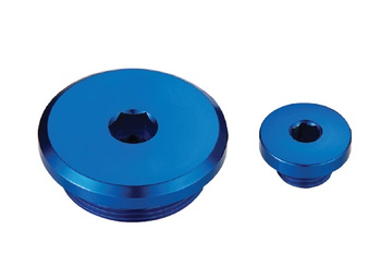 ACCEL KORKI INSPEKCYJNE SILNIKA YAMAHA YZF 450 '10-'22, YZF 250 '10-'23, WR250F '15-'22, WR450F '16-'22 KOLOR NIEBIESKI