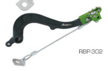 ACCEL DŹWIGNIA HAMULCA NOŻNEGO KAWASAKI KXF 250/450 '21-'22 KOLOR ZIELONY