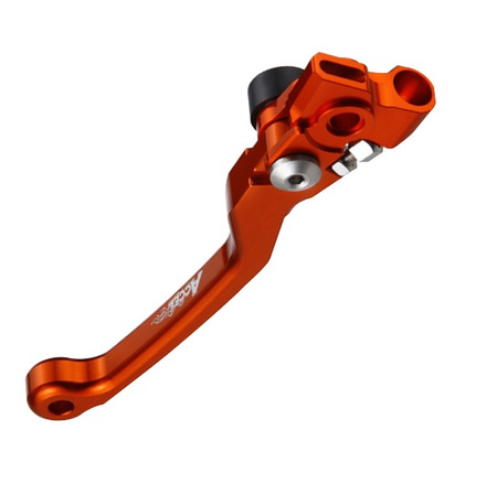 ACCEL DŹWIGNIA (KLAMKA NIEŁAMKA) SPRZĘGŁA KTM SX/SXF/EXC '07-'18 (POMPA BREMBO) KOLOR POMARAŃCZOWY (EASY PULL - LEKKIE SPRZĘGŁO)