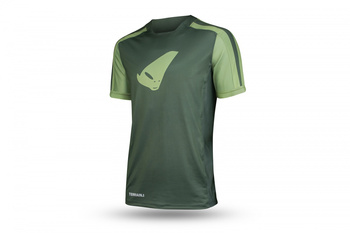 UFO KOSZULKA ROWEROWA MTB / E-BIKE TERRAIN SV1 JERSEY MADE IN ITALY (KRÓTKI RĘKAW) KOLOR ZIELONY ROZMIAR L - KOLEKCJA 2024