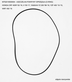 ATHENA USZCZELKA POKRYWY SPRZĘGŁA HONDA CRF 450R '02-'16, X '05-'17, YAMAHA YZ 250 '99-'18, YZF 450 '10-'18, WR 450F 16-18 (O-RING)