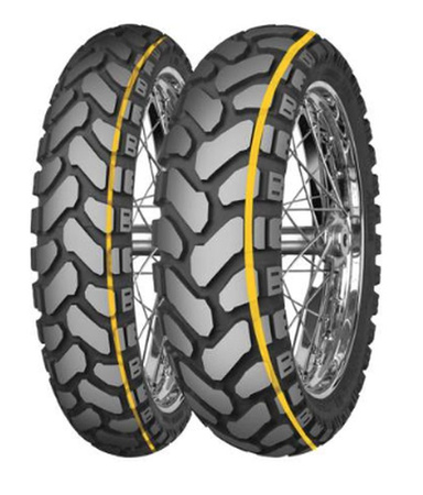 MITAS OPONA 150/70B18 E-07+ ENDURO TRAIL 70T TL DAKAR (ŻÓŁTY PASEK) TYŁ DOT 24/2022 (27567) WYCOFANE