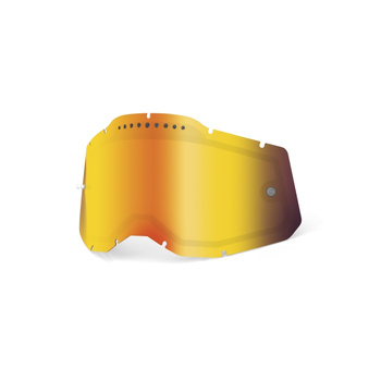 100 PROCENT RC2/AC2/ST2 REPLACEMENT LENS - VENTED DUAL PANE MIRROR RED, SZYBA/SZYBKA/SZYBKA DO GOGLI RACECRAFT 2/ACCURI 2/STRATA2 PODWÓJNA WENTYLOWANA KOLOR CZERWONY STARY KOD: 51008-651-01