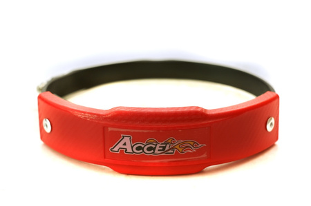 ACCEL OSŁONA ( OCHRANIACZ ) TŁUMIKA ŚR. 127-152MM KOLOR CZERWONY - PROMOCJA