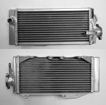 PSYCHIC CHŁODNICA KAWASAKI KXF 250 '09-10 WZMOCNIONA O STANDARDOWEJ POJEMNOŚCI PRAWA (SZT.) (Z KORKIEM)