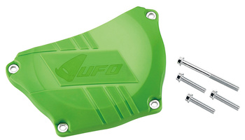 UFO OSŁONA POKRYWY SPRZĘGŁA KAWASAKI KXF 250 '09-'17, KOLOR ZIELONY