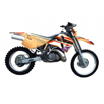 BLACKBIRD KOMPLET NAKLEJEK (OKLEIN) KTM 4T '96-'99 (4 STROKE ALL MODELS) DREAM 5