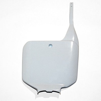 UFO TABLICA NA NUMER STARTOWY HONDA CR 125/250 '95-'99, CR 500 '95-'01 KOLOR BIAŁY