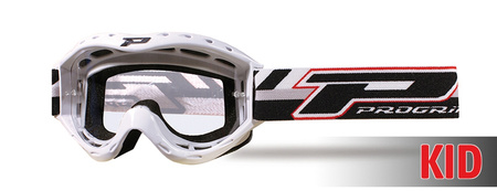 PROGRIP GOGLE PG3101-101 ATZAKI KID DZIECIĘCE KOLOR BIAŁY (SZYBA PG3111 1MM, NO FOG, ANTI UV) (PG3101WH) (3101-101)