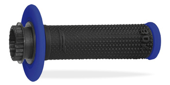 PROGRIP MANETKI PG708 OFF ROAD Z BLOKADĄ SCS LOCK-ON + 6 ADAPTERÓW ROLGAZU (22+25MM) KOLOR CZARNY NIEBIESKI DWUSKŁADNIKOWE (708-150)