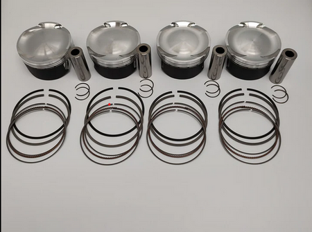 WOSSNER KOMPLET TŁOKÓW KAWASAKI (4T) ZX 12 R '00-'05 TURBO , LOW COMPRESSION (82,93MM) (9.8:1) BORE 83MM