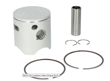 PROX TŁOK CAGIVA MITO 125 SPORT '92-01 (55.97MM) (1 PIERŚCIEŃ) (ONE RING)