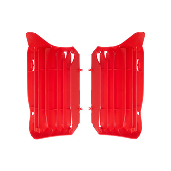 POLISPORT OSŁONY CHŁODNICY (KRATKI-KOMPLET ) HONDA CRF 250F '21-'22; CRF 450F '21-'24 KOLOR CZERWONY