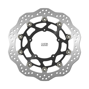 NG TARCZA HAMULCOWA PRZÓD HONDA CRF 1100 L AFRICA TWIN ADVENTURE SPORT / DESERT TRACK / DCT '20-'25 (210X109X4,5MM) (5X6,25MM) WAVE PRAWA STRONA PŁYWAJĄCA (ŚRODEK ALUMINIOWY)