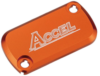 ACCEL POKRYWA POMPY HAMULCOWEJ PRZÓD KTM SX 65 '12- '13 KOLOR POMARAŃCZOWY - PROMOCJA