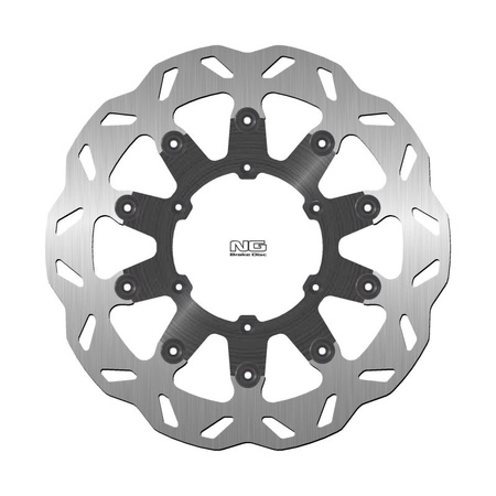 NG TARCZA HAMULCOWA PRZÓD CCM ES MOTO 600 '99-'03, FT 230/710 '07-'09, R 450 '07-'08, R30 650 '02-'06, GAS GAS 125/250 '01-'07, RIEJU MR 250/300 '20-'22 (318X108X5MM) (6X6,25MM) WAVE (PŁYWAJĄCA)