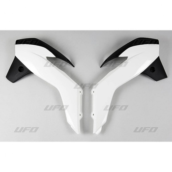 UFO OSŁONY CHŁODNICY KTM SX '13-'17 KOLOR OEM '17 (BIAŁY/CZARNY)