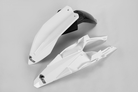 UFO KOMPLET BŁOTNIKÓW HUSQVARNA TC 449 4T '11 KOLOR BIAŁY (HU03339041, HU03342041)