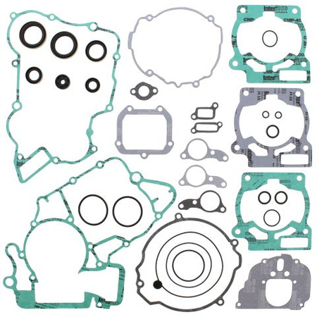 WINDEROSA (VERTEX) KOMPLET USZCZELEK Z USZCZELNIACZAMI SILNIKOWYMI KTM EXC 200 03-05, SX 200 03-04, XC 200 06-09, XC-W 200 06-12