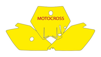 BLACKBIRD WYPRZEDAŻ KOMPLET NAKLEJEK (OKLEIN) POD NUMERY STARTOWE KTM SX 85 '04-'12