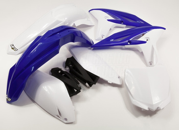 UFO KOMPLET PLASTIKÓW YAMAHA YZF 250 '11-'13 KOLOR OEM (NIEBIESKI/BIAŁY) (YA316E999)
