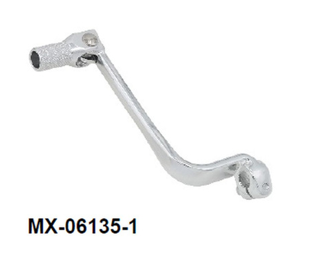 PSYCHIC 2024/01 DŹWIGNIA ZMIANY BIEGÓW KAWASAKI KLX 110 '02-'04, SUZUKI DRZ 110 '02-'04 (OEM: 13156-1205) (KUTE ALUMINIUM) KOLOR SREBRNY (ANODOWANY)