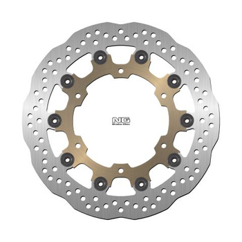 NG TARCZA HAMULCOWA PRZÓD YAMAHA YZF R6 99-02, YZF R1 98-03, FZS 1000 01-05, FJR 01, XJR 1300 03-17, XVZ 1300, XV 1600/1700/1900 (298X132X5) (6X8,5) PŁYWAJĄCA WAVE PŁYWAJĄCA