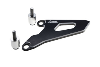 ACCEL OSŁONA ZĘBATKI PRZEDNIEJ HONDA / YAMAHA KOLOR CZARNY