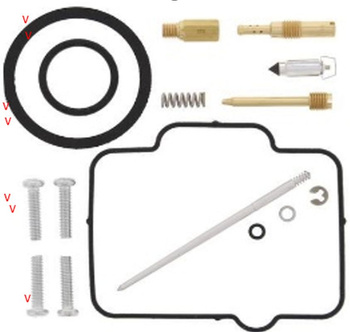 BEARING WORX ZESTAW NAPRAWCZY GAŹNIKA HONDA CR 125R '99, (26-1186)