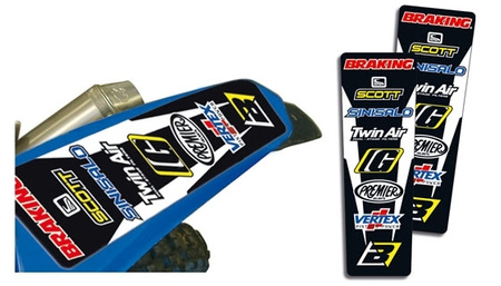 BLACKBIRD KOMPLET NAKLEJEK (OKLEIN) NA BŁOTNIKI