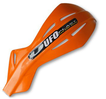 UFO OSŁONY RĄK (HANDBARY) ALU KOLOR POMARAŃCZOWY (Z MOCOWANIAMI 28MM)