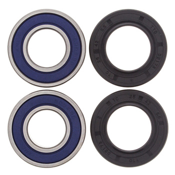 ALL BALLS ŁOŻYSKA KOŁA PRZEDNIEGO Z USZCZELNIACZAMI KAWASAKI Z750 '04-'06 TYLNEGO KX 125/250 '86-'96, KDX 200 '89-'06, KDX 250 '91-'94