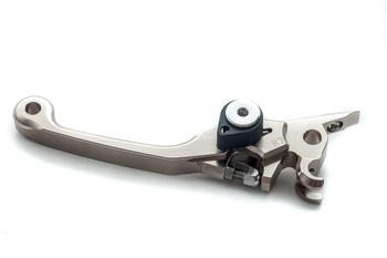 ACCEL DŹWIGNIA (KLAMKA NIEŁAMKA) HAMULCA KTM HUSQVARNA (BREMBO) '05-'13 KOLOR TYTANOWY - PROMOCJA