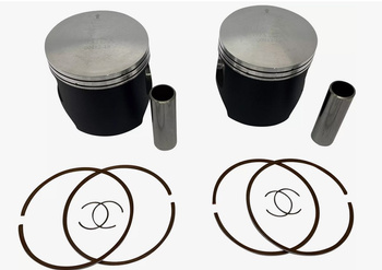 WOSSNER KOMPLET TŁOKÓW POLARIS 700 CFI, DRAGON , RMK '07-'10 (80,87MM PISTON) (BORE 81,00MM) SWORZEŃ 20MM (SKUTER ŚNIEŻNY)