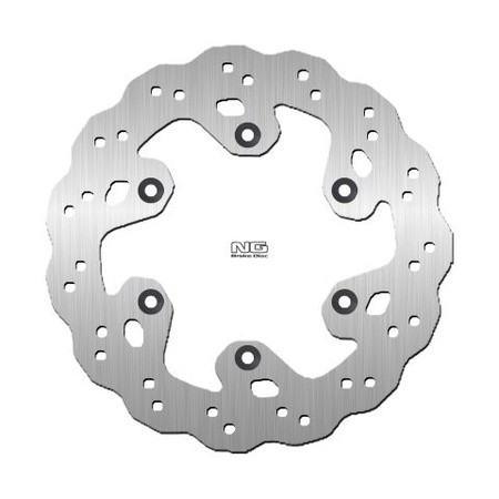 NG TARCZA HAMULCOWA TYŁ YAMAHA WR125/250/YZ125 '98-02, WR400/426 '99-01 (240X115X4MM) (6X6,5MM) WAVE