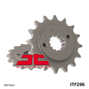 JT ZĘBATKA PRZEDNIA 296 15 HONDA XL 600/650/700 V. TRANSALP (JTF296.15) (ŁAŃC. 525) - PATRZ 34615JT