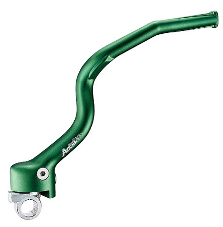 ACCEL DŹWIGNIA STARTERA (KOPKA) ALUMINIOWA KAWASAKI KXF 250 '13-'20 KOLOR ZIELONY