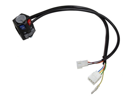 PSYCHIC PRZEŁĄCZNIK ZESPOLONY ZAPŁONU, ŚWIATEŁ, SYGNAŁU I KIERUNKOWSKAZÓW NA KIEROWNICĘ KTM EXC 125/200/250/300 (TPI) '15-20, EXCF 250/350/450/500 '15-20, FREERIDE 250/350 '15-19 (78111029000;78111070000)