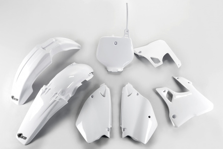 UFO KOMPLET PLASTIKÓW YAMAHA YZ 125 '96-'99, YZ 250 '96-'99 KOLOR OEM '96-'97 (BIAŁY) (YA294E999W)