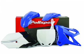 POLISPORT KOMPLET PLASTIKÓW YAMAHA YZ 85 '15-'21 KOLOR NIEBIESKI BIAŁY OEM