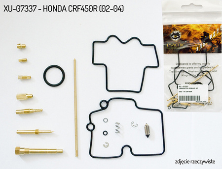 PSYCHIC ZESTAW NAPRAWCZY GAŹNIKA HONDA CRF 450R '02-'04 (26-1461) (NA 1 GAŹNIK)