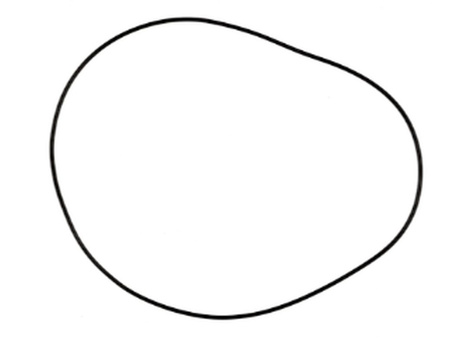 PROX USZCZELKA POKRYWY SPRZĘGŁA HONDA CRF 450R/X '02-'17, HONDA TRX 450R '04-'09 (OEM: 11352-MEB-671) (ZEWNĘTRZNA)