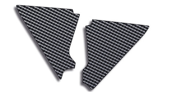 BLACKBIRD WYPRZEDAŻ KOMPLET NAKLEJEK (OKLEIN) NA PUSZKĘ FILTRA CRF 250 '06-'09 (CARBON LOOK)