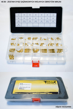 PROX ZESTAW DYSZ GAŹNIKOWYCH WOLNYCH OBROTÓW MIKUNI (NA ZAMÓWIENIE)