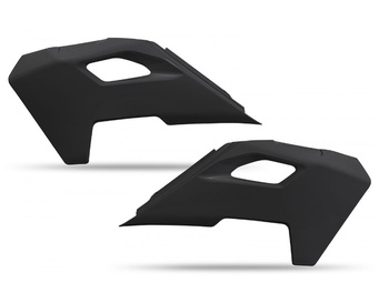 UFO OSŁONY CHŁODNICY HUSQVARNA TC 125 / 250 '23-'24, TE 150 / 250 / 300 '24, FC / TX / FX / FE 300 / 350 / 450 / 501 '24, KOLOR CZARNY