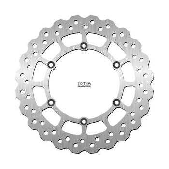 NG TARCZA HAMULCOWA PRZÓD YAMAHA WR/YZ125/250 '92-00, WR/YZ400 '98-00 (245X118X3MM) (6X6,5MM) WAVE